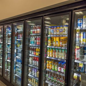 Enfriador de botellas doble puerta (hostelería)